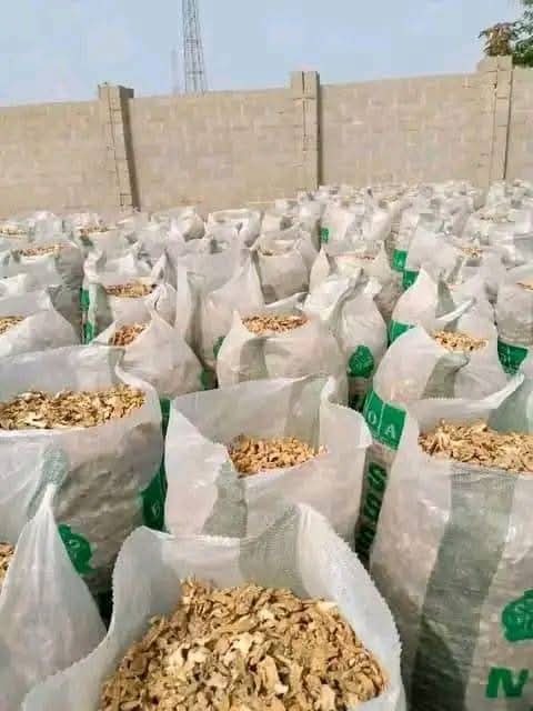 Dry Split Ginger Kaduna State Nigeria Origin