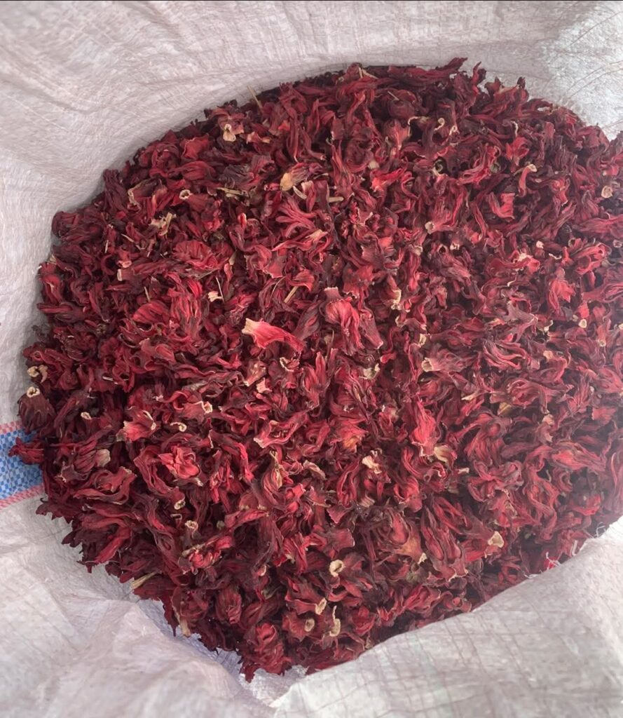 Zobo Leaves Hibiscus Flower Nigerian Origin